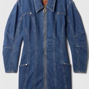 GAP x Cult Gaia Denim Barrel Mini Dress